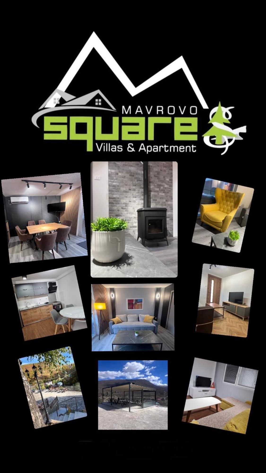 Mavrovo Square " Villas & Apartment " エクステリア 写真